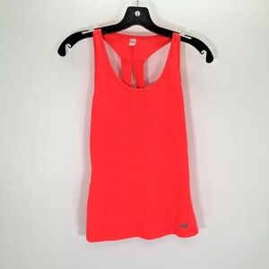 New Balance - NB Dry Racerback Athletic Tank Top | Size Small | Coral Red Orange